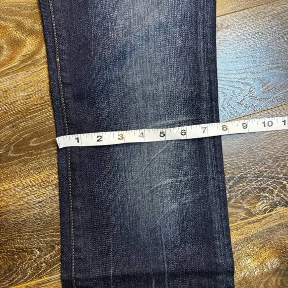 Ed Hardy women's low rise bootcut blue jean's - Picture 13 of 13